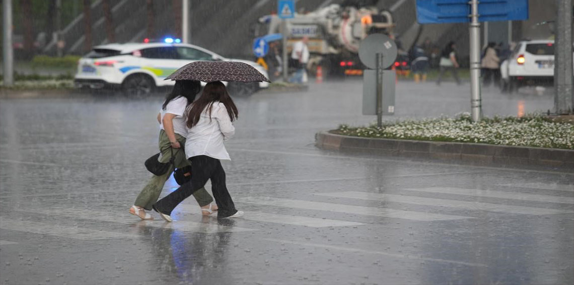 Meteorolojiden Samsun için 'kuvvetli yağış' uyarısı