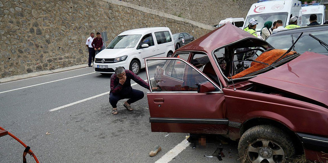 Gümüşhane’de 2024 yılında 399 trafik kazası meydana geldi: 18 kişi hayatını kaybetti