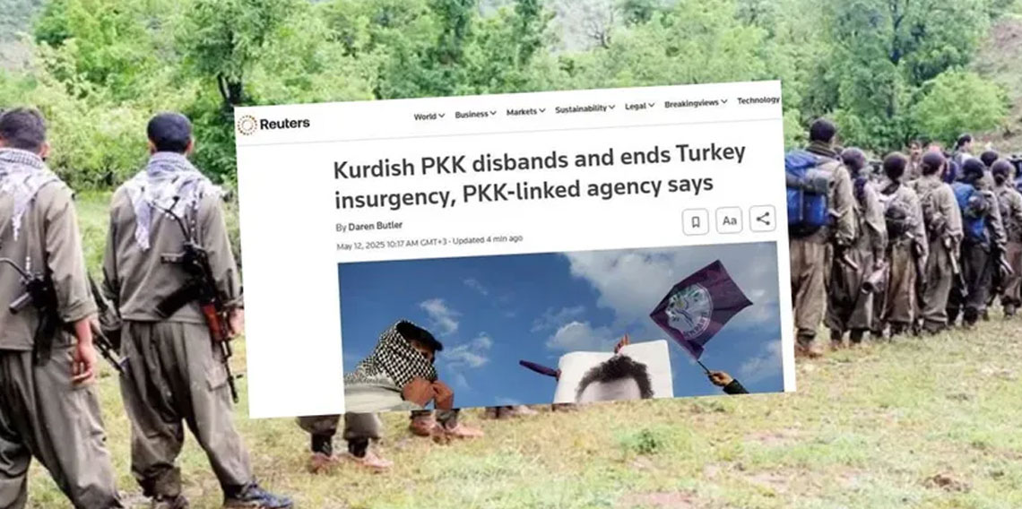 PKK’nın fesih kararı dünya basınında: “Tarihi bir hamle”