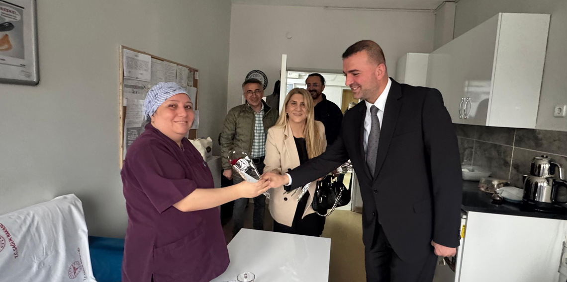 Tolgay Sivrikaya, sağlık çalışanlarını unutmadı