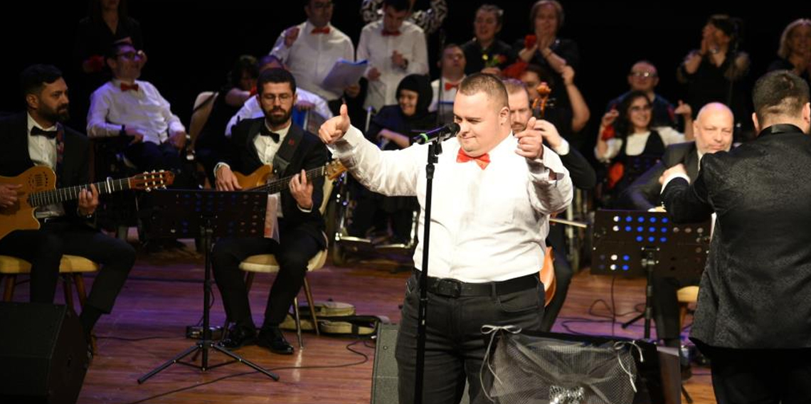 Samsun'da Yaşam Park Engelsiz Koro ve Solistler Geçidi