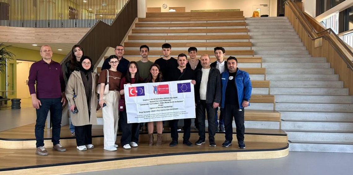 Bayburt Fen Lisesi Erasmus+ Projesi Hareketlilikleri devam ediyor