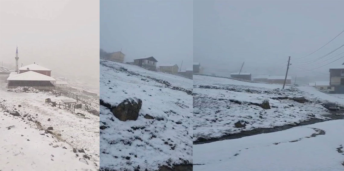 Doğu Karadeniz yaylalarında kış bitmiyor