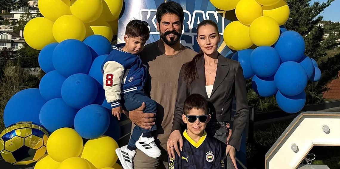 Fahriye Evcen ve Burak Özçivit,  Oğlu Karan'ın 6. Yaş Gününü Kutladı
