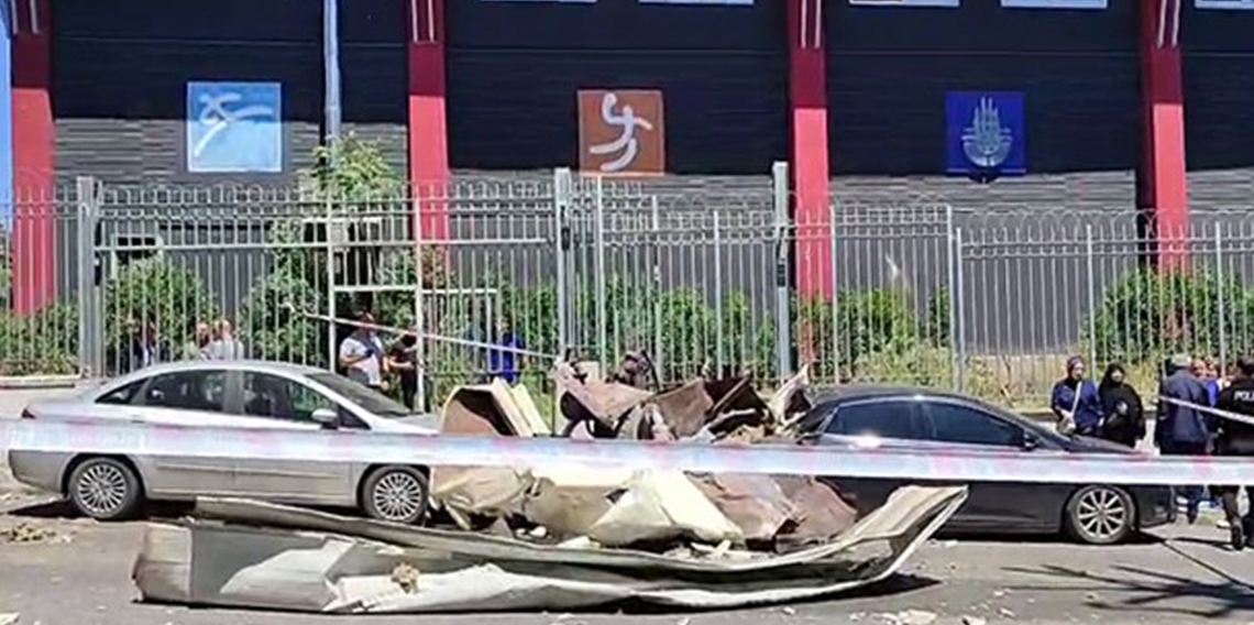 İşyerinde korkunç patlama