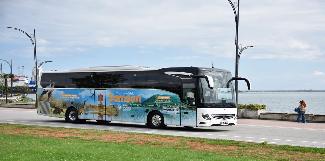 Odak Samsun otobüsleri yeni sezona başlıyor