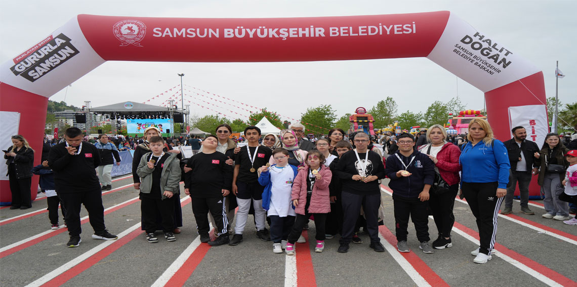Çocuk Maratonu ve Festivali, 15 bin çocuk ve ailesine ev sahipliği yaptı