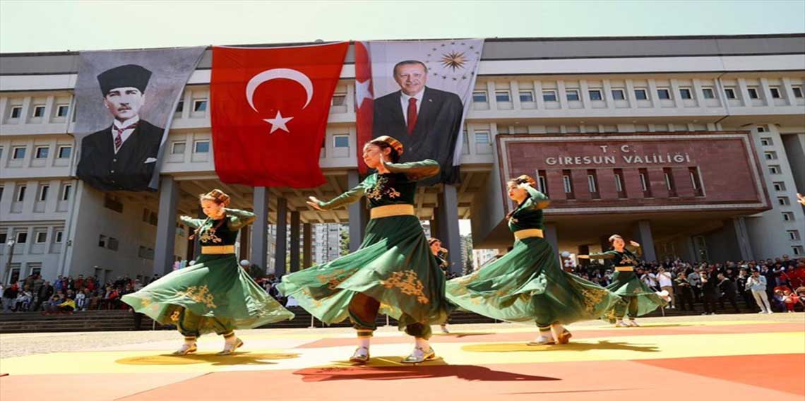 Giresun’da 19 Mayıs coşkusu