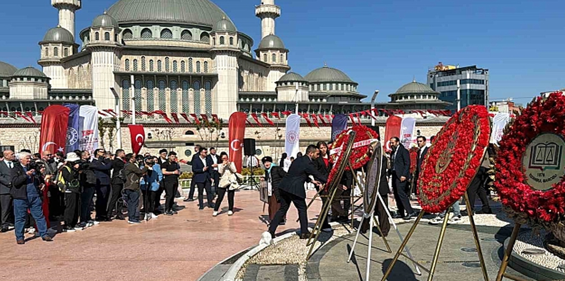 Taksim Meydanı’nda 19 Mayıs böyle kutlandı