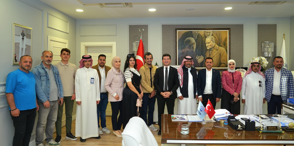 Körfez Ülkelerinin Gazetecileri Ahmet Kaya'yı Ziyaret Etti