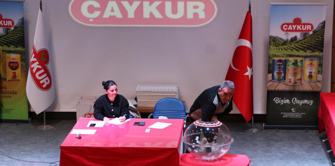 ÇAYKUR’da işçi alımı için kura çekimi başladı!