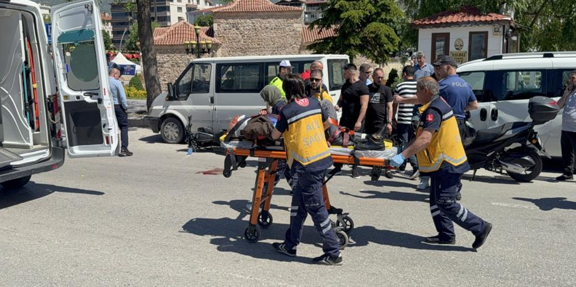 Tokat'ta motosikletin çarptığı şahıs hayatını kaybettti