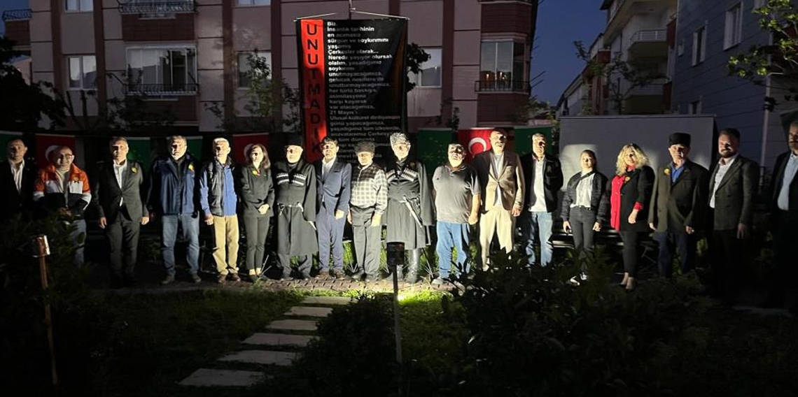 Samsun'da Çerkesler atalarını andı