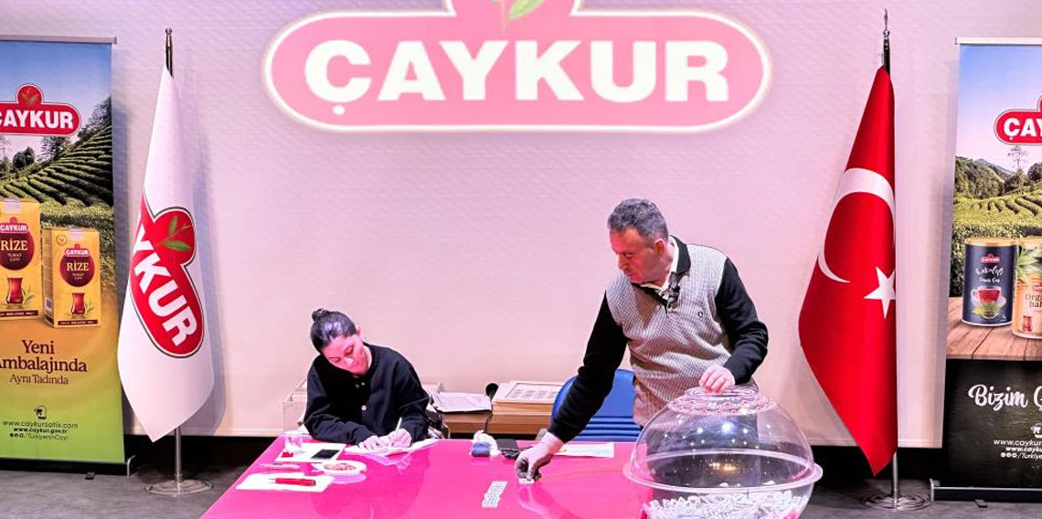 ÇAYKUR’a bin 500 mevsimlik işçi alımı için kura çekimi sona erdi