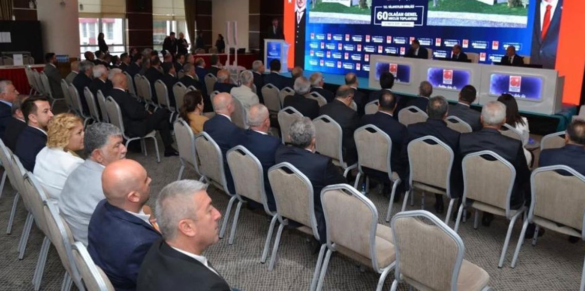 Vali Eldivan Vilayetler Birliği 60. Olağan Genel Meclis Toplantısı’na katıldı