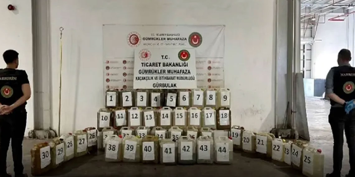 Gümrüklerde tarihi yakalama! 4 günde 2 ton uyuşturucuya el konuldu