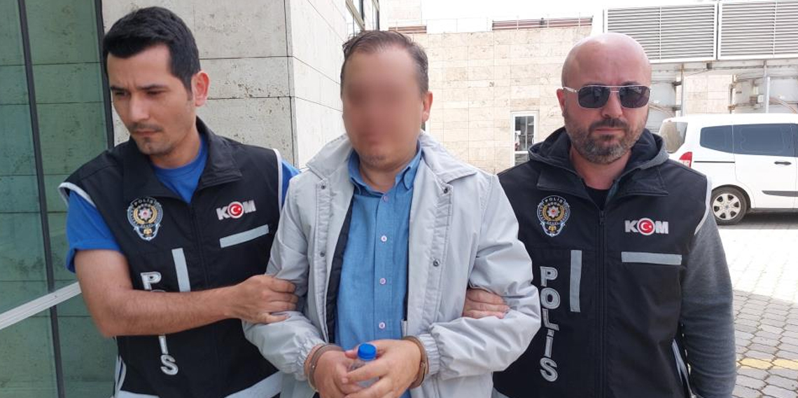 Samsun'da aracın zulasında 17 tabancayla yakalanan şahıs adliyeye sevk edildi