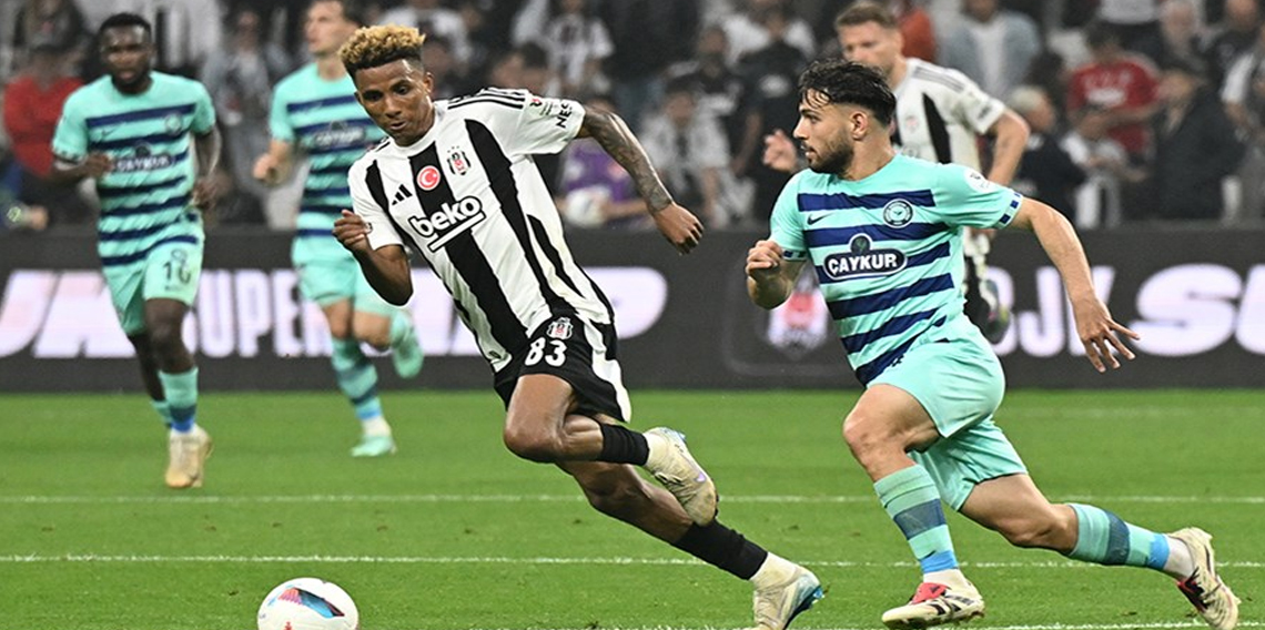 Çaykur Rizespor, Beşiktaş'ı Devirdi