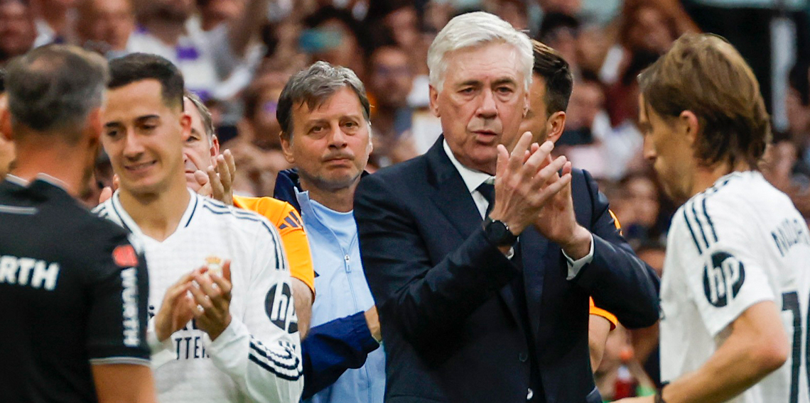 Ancelotti ve Modric, Real Madrid’e galibiyetle veda etti