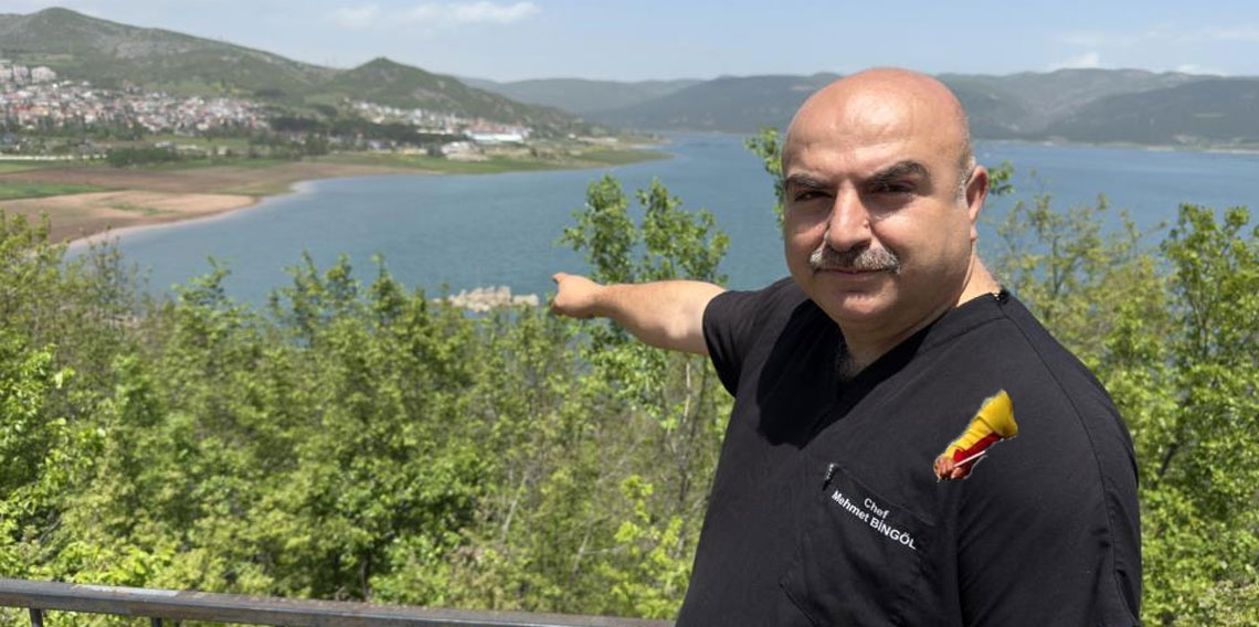 Tokat'ta baraj suları çekildi, ortaya çıkan alan tarıma açıldı
