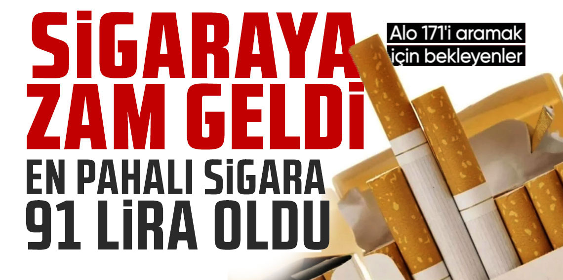 Sigaraya zam geldi! En pahalısı belli oldu