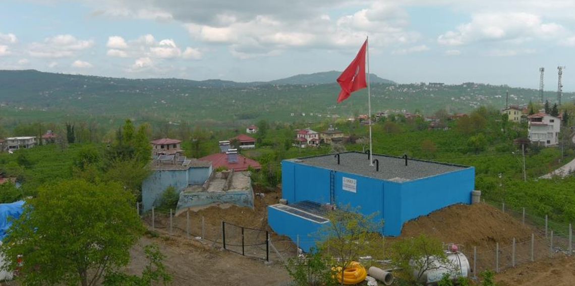 Ordu'da bin 500 hanenin uzun yıllar su ihtiyacını karşılayacak depo hizmete başladı