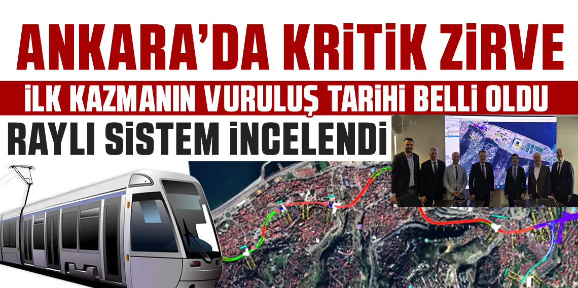 Trabzon’da Hafif Raylı Sistem Projesinde Tam Mutabakat Sağlandı