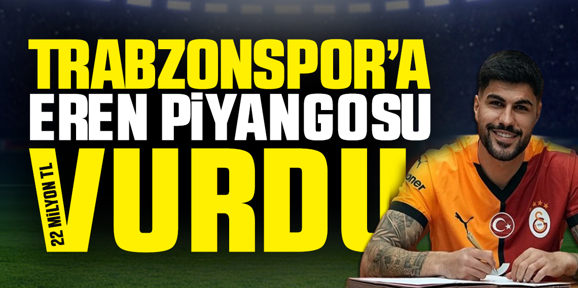 Trabzonspor’a Eren Elmalı Piyangosu: 22 Milyon TL Bonus Geliyor!