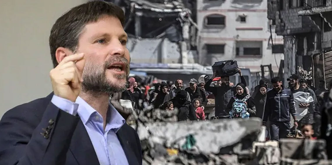 İsrail Maliye Bakanı Bezalel Smotrich'ten skandal sözler