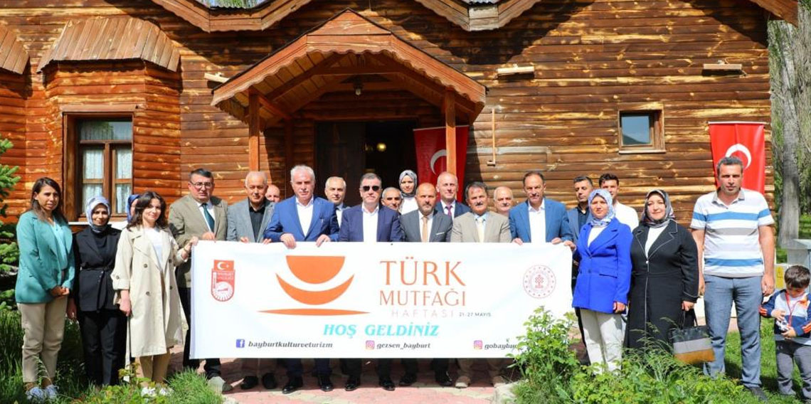Bayburt'un yöresel lezzetleri tanıtıldı