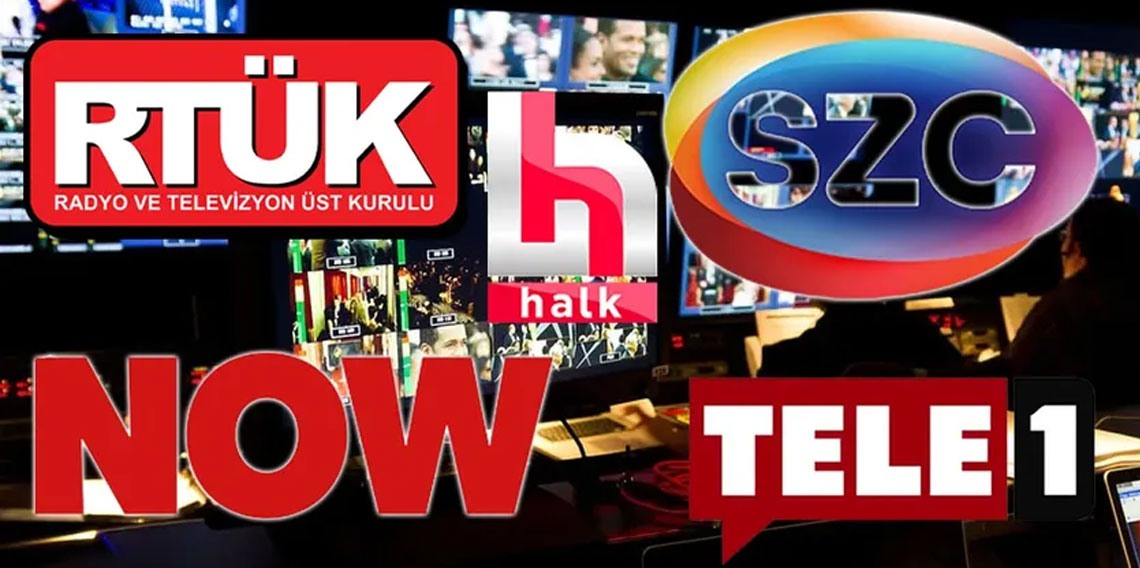 RTÜK’ten Halk TV, Sözcü TV, TELE1 ve NOW TV’ye ceza