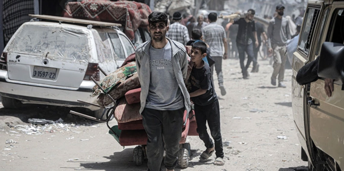 İsrail ordusu, Gazze'nin kuzeyindeki Filistinlileri zorla göç ettiriyor