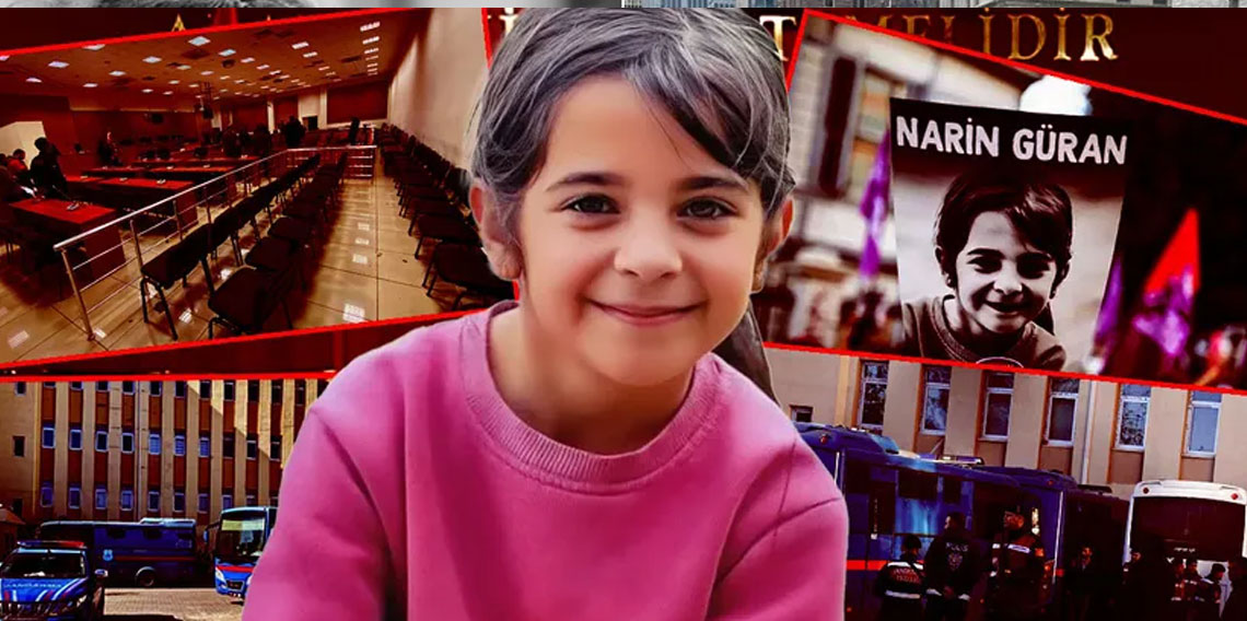 Narin Güran cinayetinde 15 sanık dördüncü kez hakim karşısında!