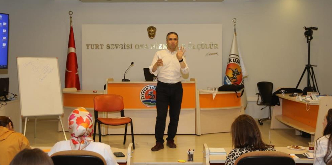 Atakum’da kurum içi eğitimler devam ediyor