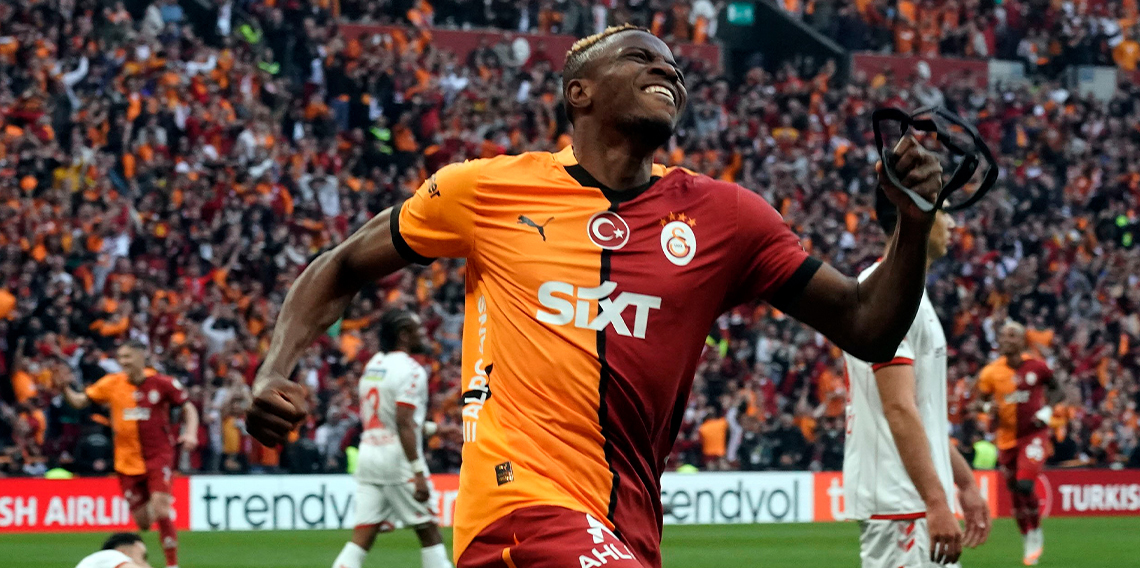 Trendyol Süper Lig’de gol kralı Victor Osimhen oldu