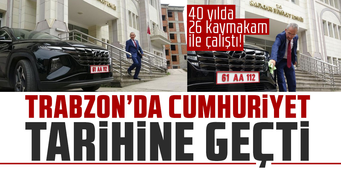 40 yılda 26 kaymakam ile çalıştı!
