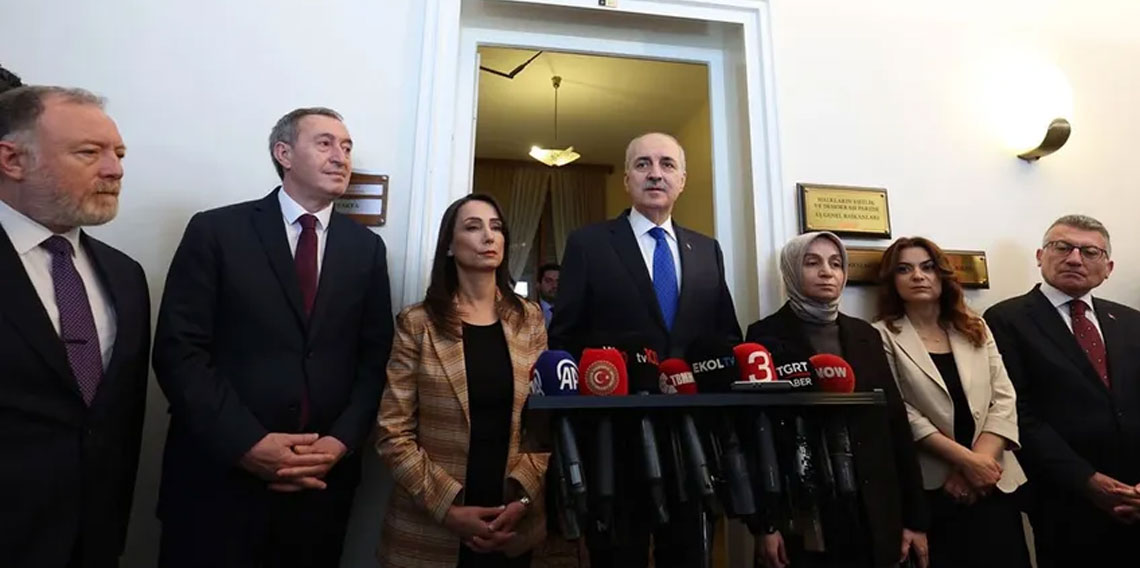 Numan Kurtulmuş'tan siyasi partilere ziyaret