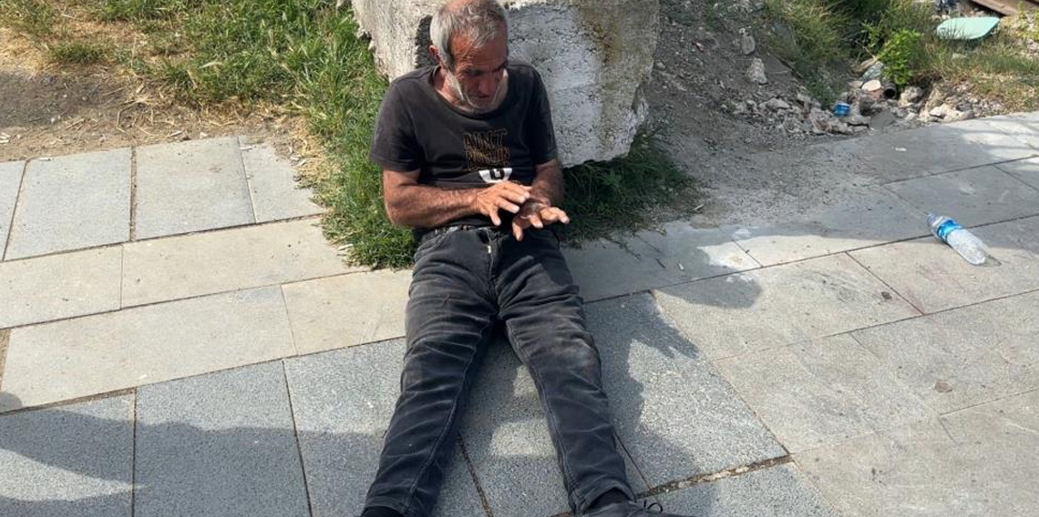 Samsun'da darbedildiğini iddia eden yaşlı adam hastaneye kaldırıldı