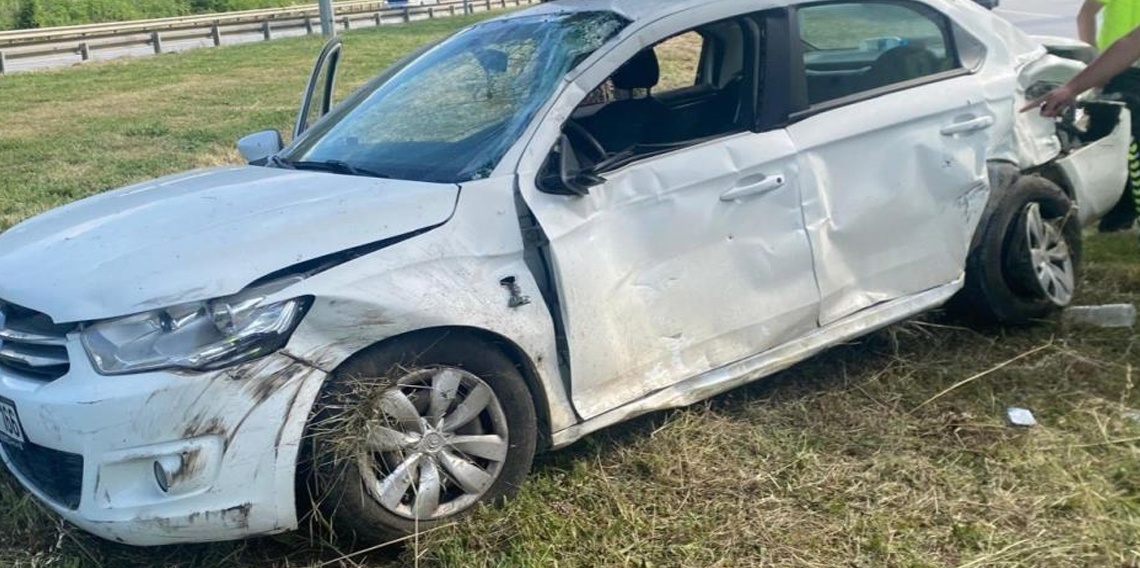 Samsun'da tır ile otomobil çarpıştı: 1 yaralı