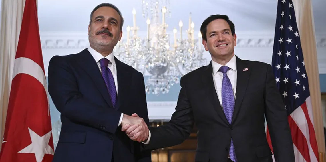Dışişleri Bakanı Fidan, ABD'li mevkidaşı Rubio ile görüştü! Rusya-Ukrayna savaşı ele alındı