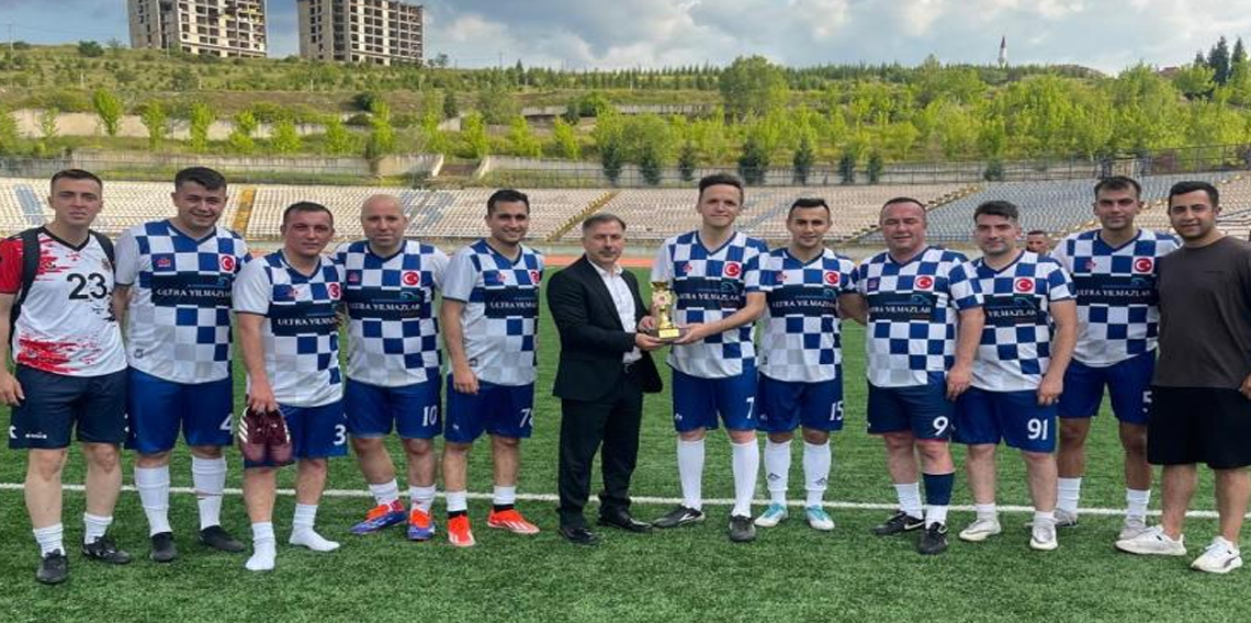 Bahar Futbol Turnuvası’nda şampiyon Eskipazar Cezaevi