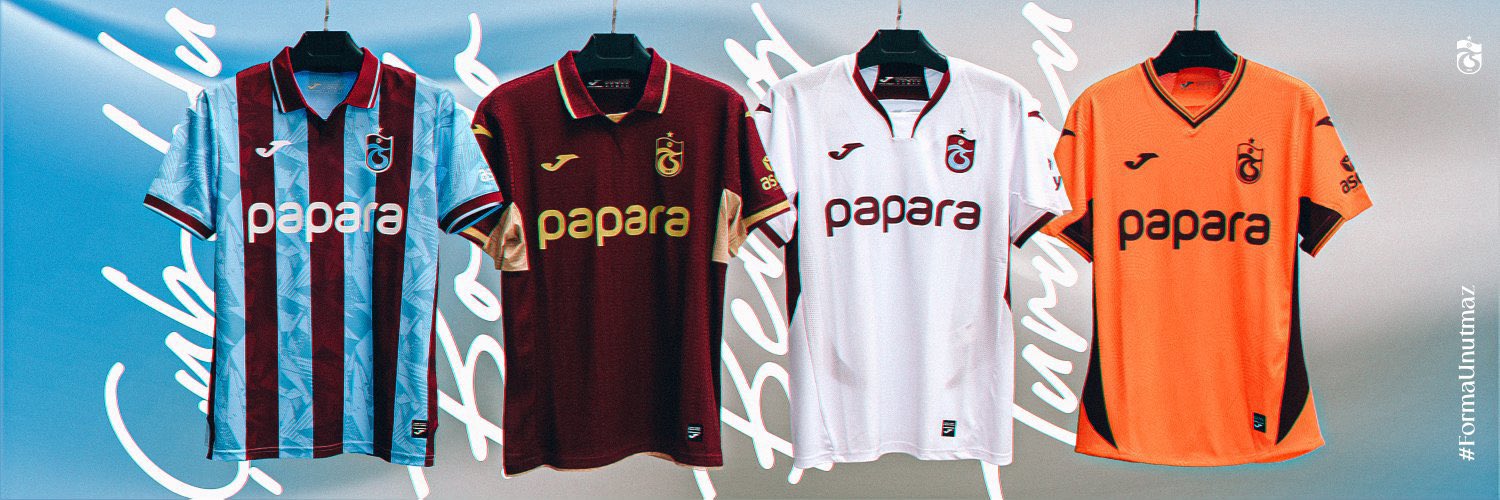 Trabzonspor 2025-26 sezonu formalarını tanıttı!