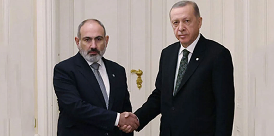 Cumhurbaşkanı Erdoğan, Ermenistan Başbakanı ile görüştü