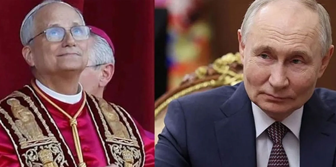 Papa'dan Putin'e ilginç çağrı