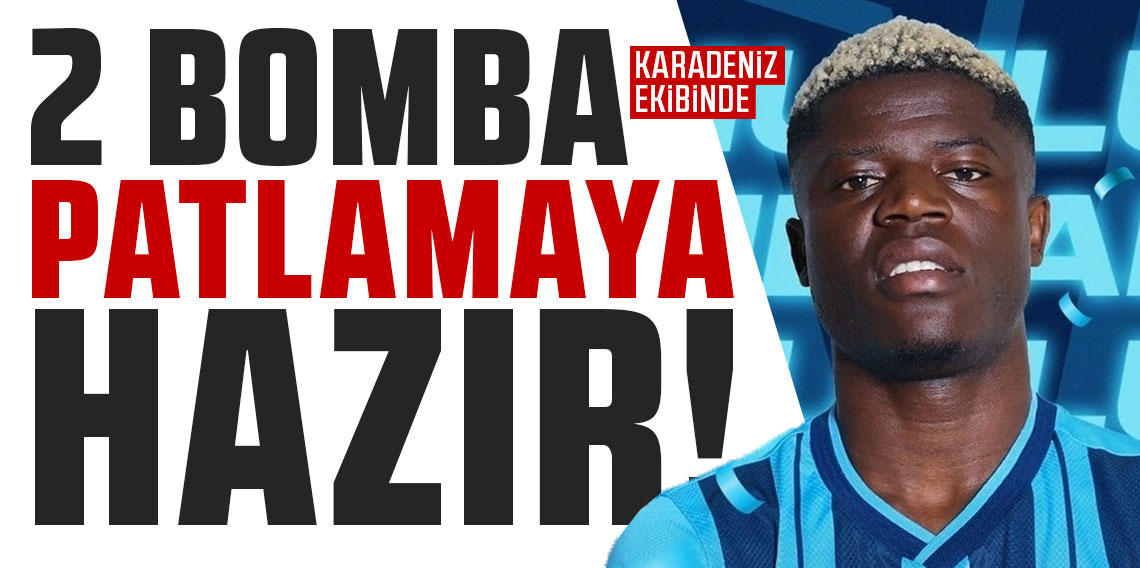 Samsunspor'da 2 bomba patlamaya hazır...