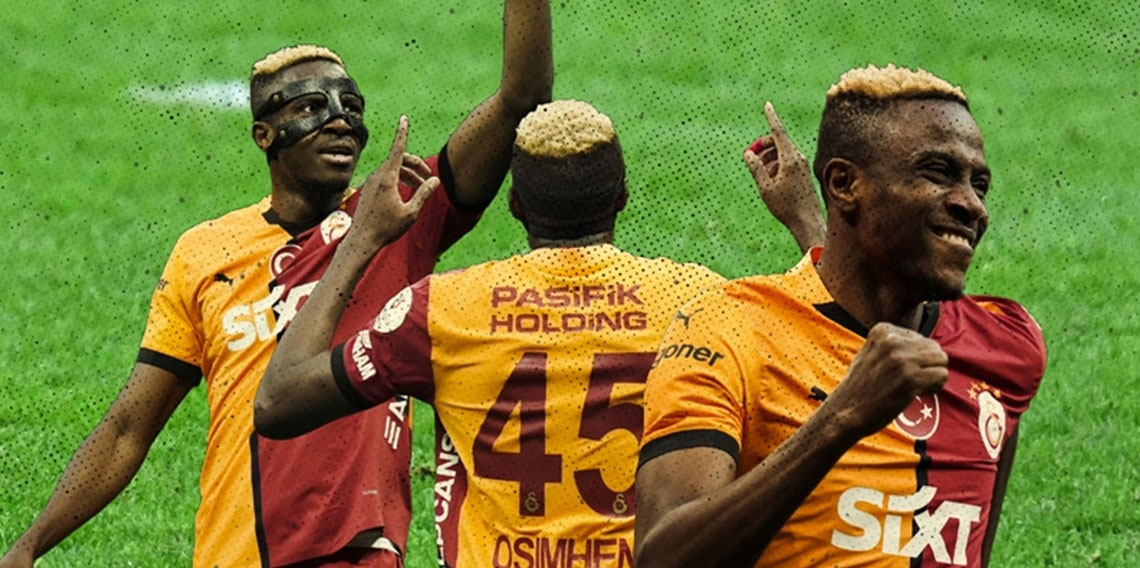 Galatasaray'a Victor Osimhen'den bayram hediyesi!