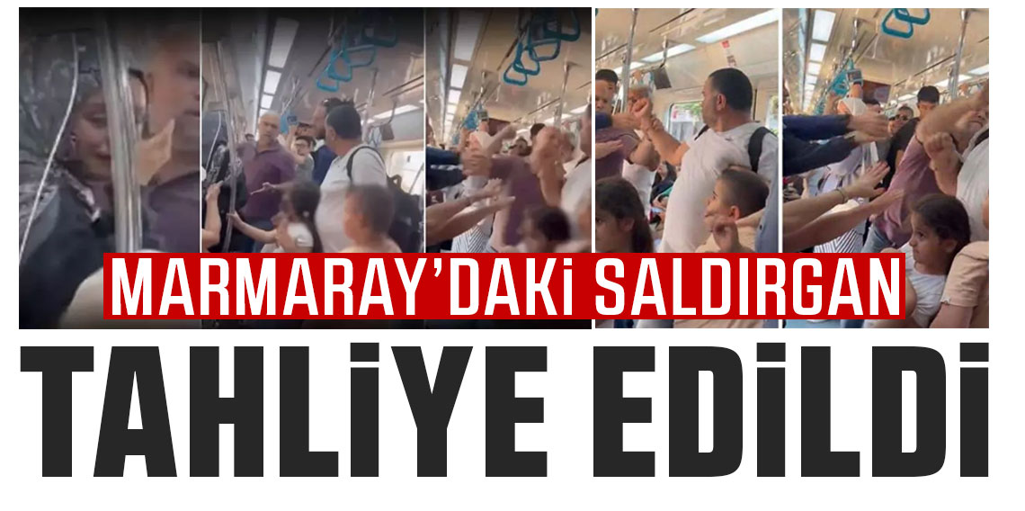Marmaray’daki yumruklu saldırıda tahliye kararı!