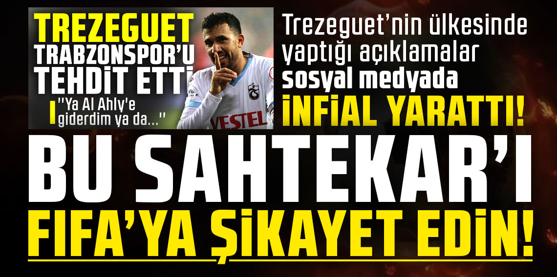 Bu sahtekar'ı FIFA'ya şikayet edin!