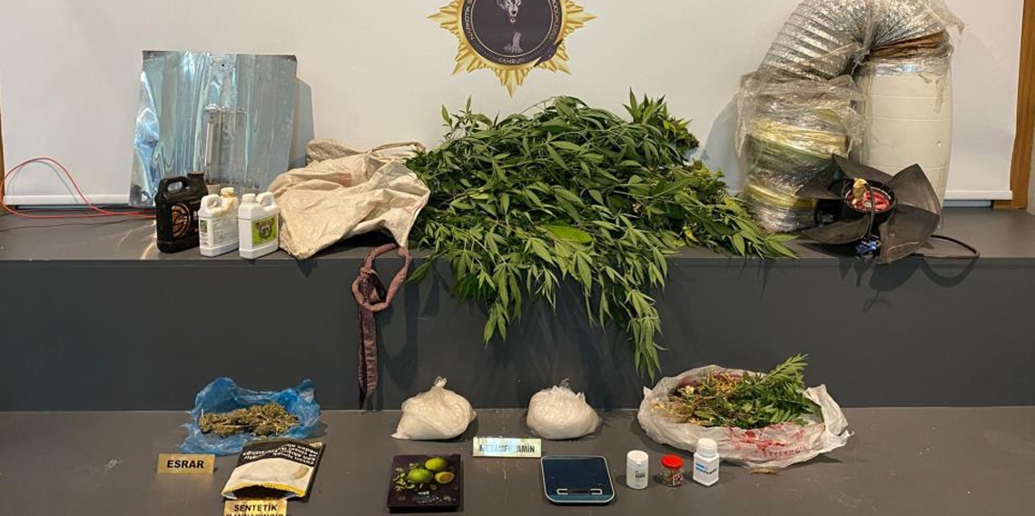 Samsun'da bayramda uyuşturucu operasyonları