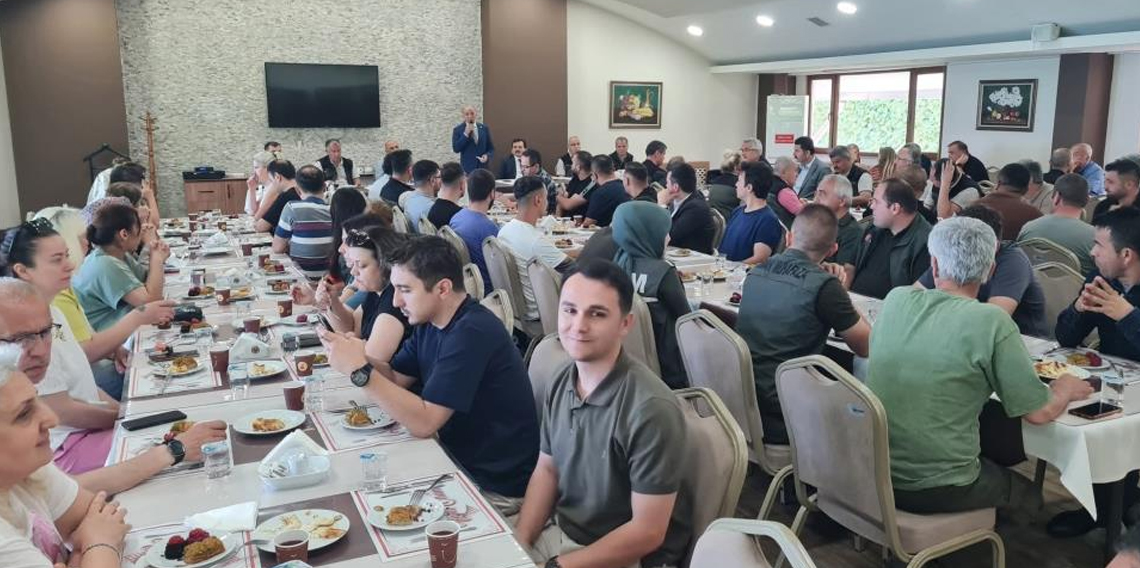 Zonguldak Orman Bölge Müdürlüğü'nde mesai bayramlaşma töreniyle başladı
